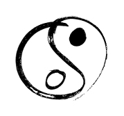 ying yang hand painted